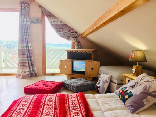Chalet Le Flocon Bleu - Mauselaine Avec Vue Sur Le Lac de G�rardmer