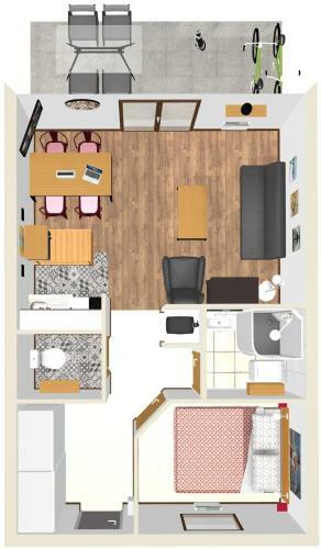 Apartamento Appartement 'les Airelles Du Lac' T2 G�rardmer