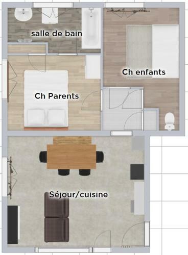 Apartamento Lou Moussu