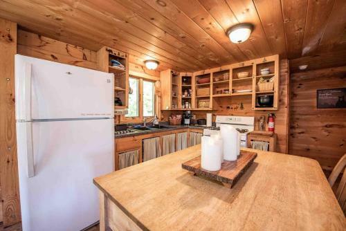 Off Grid, Remote Log Cabin In The Woods!