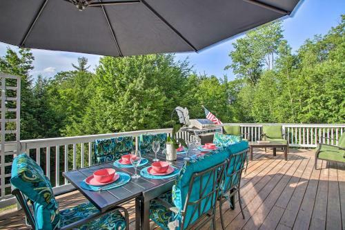 Deluxe North Conway Home With Game Room And Fire Pit!