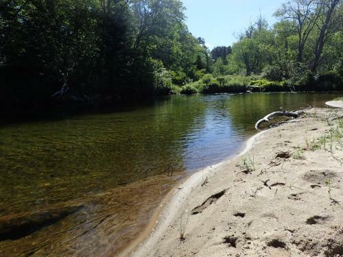 Villa Bc Log Cabin With Private Beach, River, Fire Pit, Ac, Wifi, Onsite Trails, Ski Slope Views