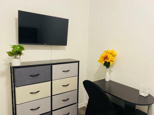 Apartamento Modern 5 Bed+kitchen With Bus Stop To Nyc