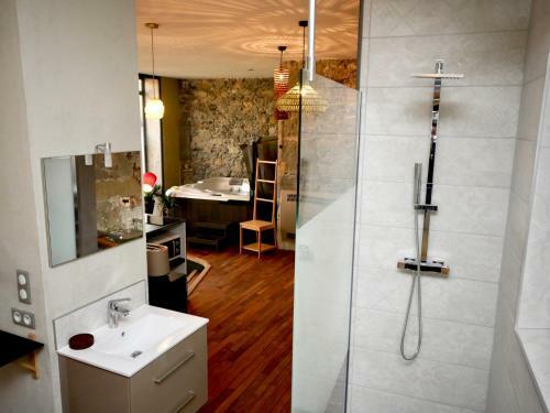 Bed & Breakfast Appartement Spa Privatif Grenoble At Home Spa