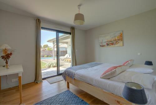 Villa Bassin D'arcachon -maison 6 Couchages Avec Piscine