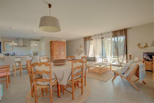 Villa Bassin D'arcachon -maison 6 Couchages Avec Piscine