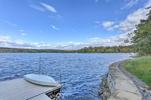 Spacious Lakefront Retreat With Deck And Views!