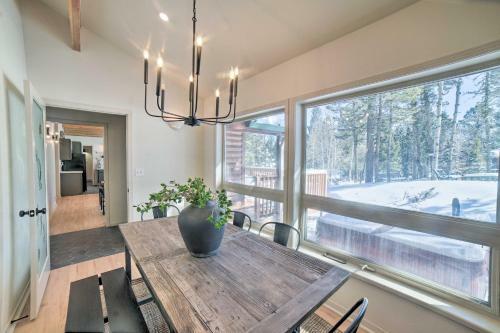 Stylish, Serene Angel Fire Cabin With Hot Tub!