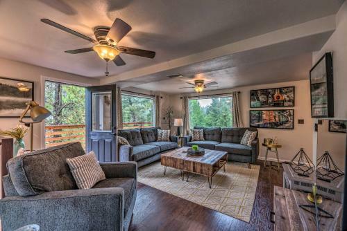 Modern Home With Decks Less Than 3 Miles To Ski Cloudcroft