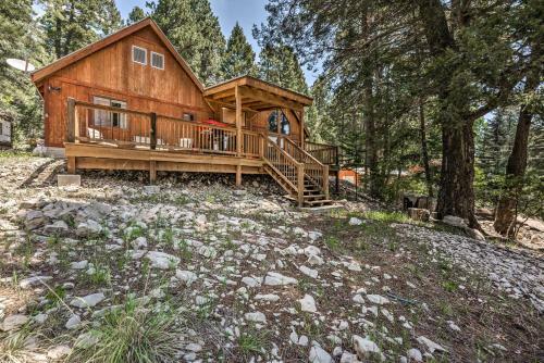 Peaceful And Private Cloudcroft Cabin With Deck
