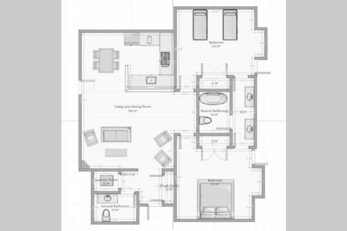 Foothills Retreat- Patios, Rooftop Deck, Quiet, 2br