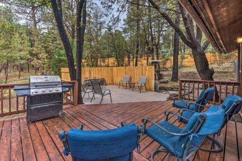 Rustic Ruidoso Cabin With Large Deck And Grill!