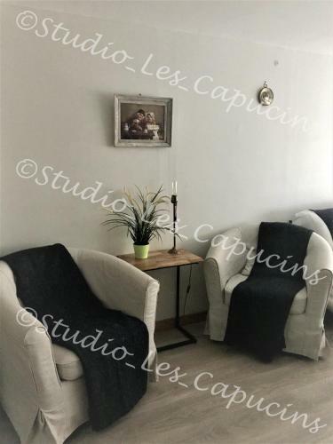 Apartamento Les Capucins - Studio Cosy - Cour Privative - Wifi