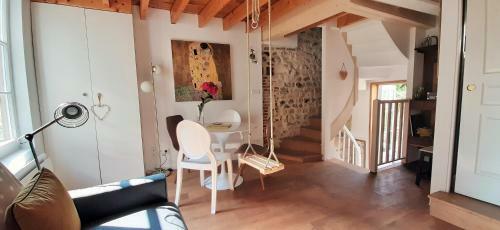 Parking Priv� - La Maison Balan�oire - La Cl� de Honfleur 3 �toiles