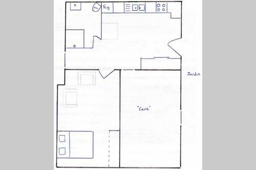 Apartamento T2 Calme, Id�alement Plac� & Jardin