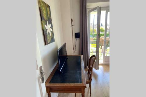 Apartamento Appart. Familial Avec Piscine Jacuzzi Clim. Wifi
