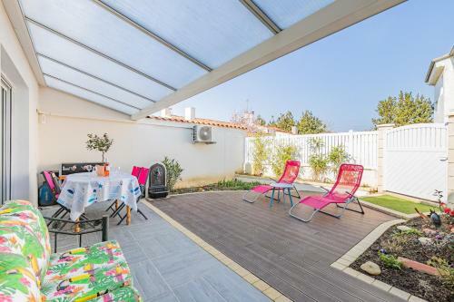Villa Moderne Et Coloree A Jard Sur Mer