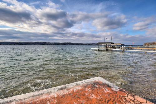 Lakefront Canandaigua Home With Grill, Fire Pit