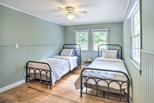 Peaceful Riverside Catskills Abode With Deck!