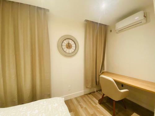 Modern Comfortable Bedroom With Its Own Bathroom