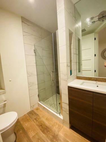 Modern Comfortable Bedroom With Its Own Bathroom