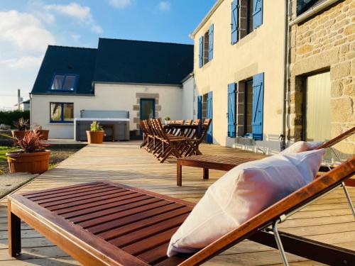 Maison Maillots Et Bigorneaux, 19 Pers, Jacuzzi, 40m de La Mer