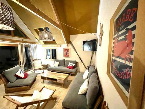 Maison Maillots Et Bigorneaux, 19 Pers, Jacuzzi, 40m de La Mer