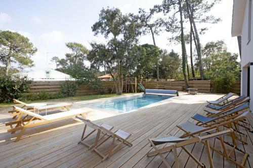 Superb 5 Villa With Pool In Labenne-oc�an 500m From The Beach - Welkeys