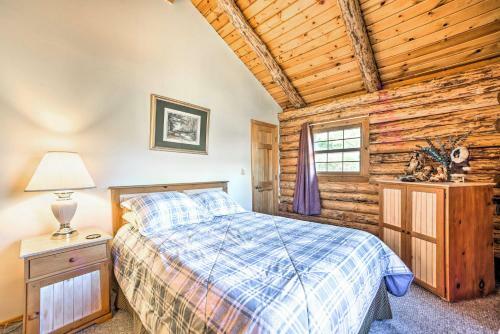 Rustic Log Cabin With Yard - 9 Mi To Hunter Mtn