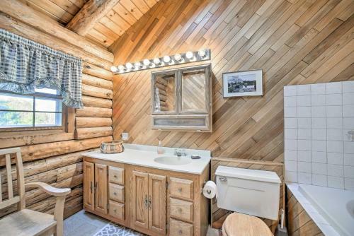 Rustic Log Cabin With Yard - 9 Mi To Hunter Mtn