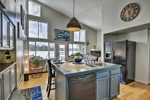 Waterfront Deruyter Home With Private Dock!
