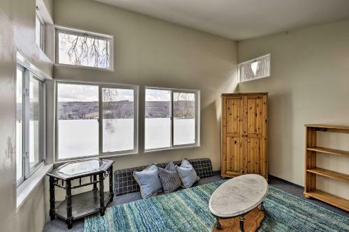 Waterfront Deruyter Home With Private Dock!