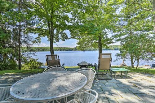 Rock Hill Home With Fire Pit On Wanaksink Lake!