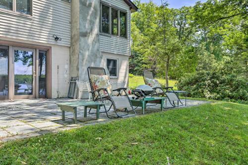 Rock Hill Home With Fire Pit On Wanaksink Lake!