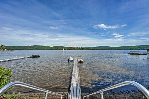 Waterfront Schroon Lake Home With Boat Dock!