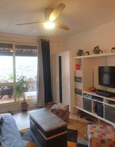 Apartamento Studio Cosy Vue Imprenable Proche Mer, Plancha Et Piscine
