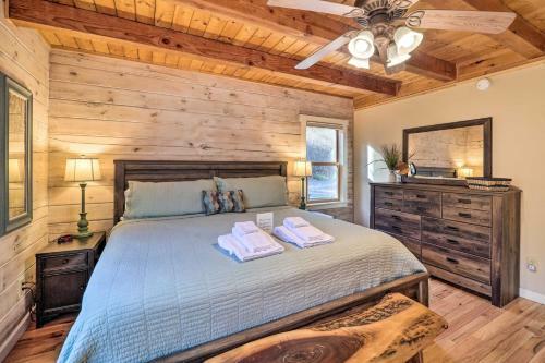 Rocky Creek Cabin With Hot Tub, Creek Views!