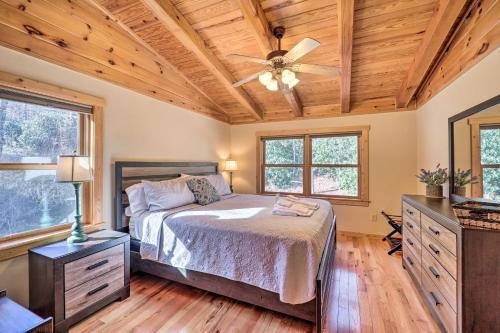 Rocky Creek Cabin With Hot Tub, Creek Views!