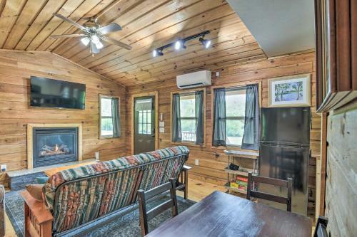 Riverfront Cabin With Fire Pit Hike And Explore!