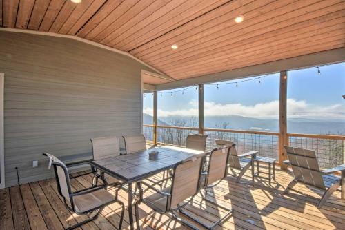 Private Luxury Cabin With Long Range Mtn Views!