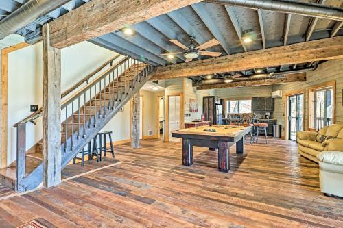Rustic-chic Sapphire Home With Wraparound Decks
