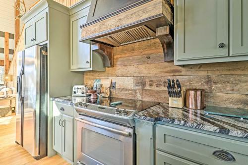 Rustic-chic Sapphire Home With Wraparound Decks