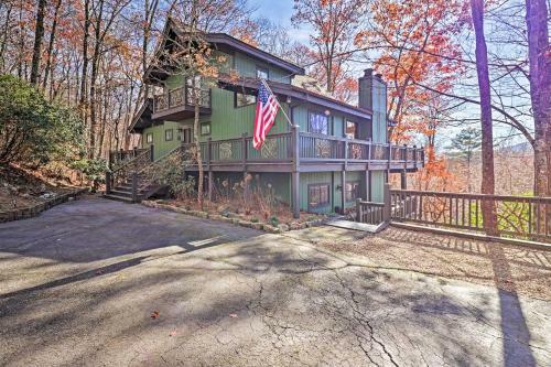 Rustic-chic Sapphire Home With Wraparound Decks
