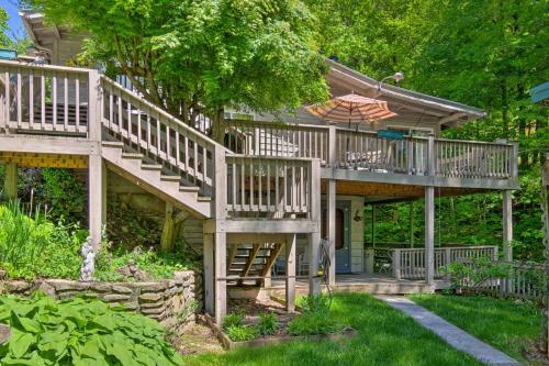Tranquil Waynesville Escape Near Waterfalls!