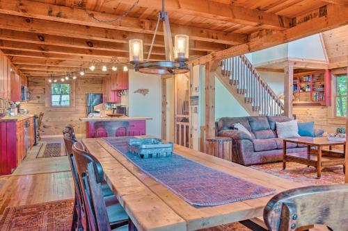 Waynesville Cabin With Hot Tub And Mountain Views