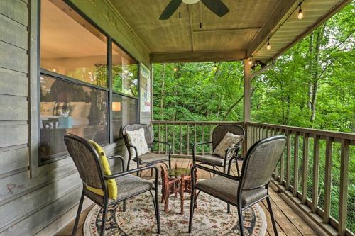 Secluded Home With Stunning Maggie Valley Views!