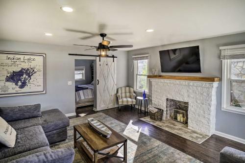 Waterfront Indian Lake Cottage With Fire Pit And Views