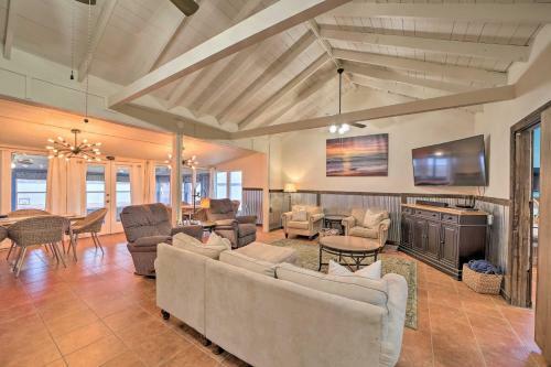 Waterfront Disney Getaway With Private Beach!