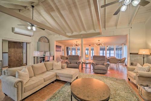 Waterfront Disney Getaway With Private Beach!