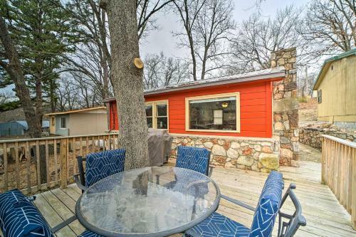 Lakefront Eucha Escape With Views And Boat Slip!